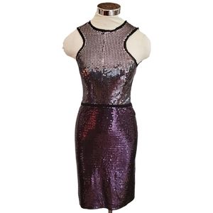 Marc Bouwer Two-toned Sequin Dress